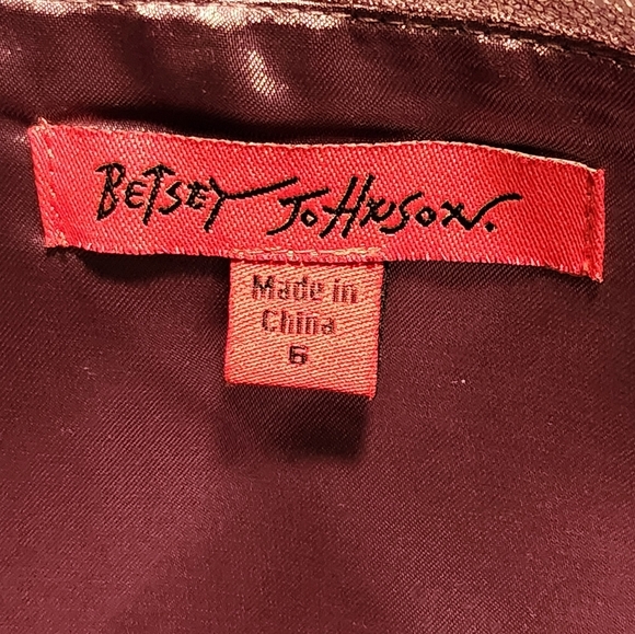 Y2k Betsey Johnson Lavender Tulle Tiered Strapless Mini Dress Size 6 - Picture 4 of 5